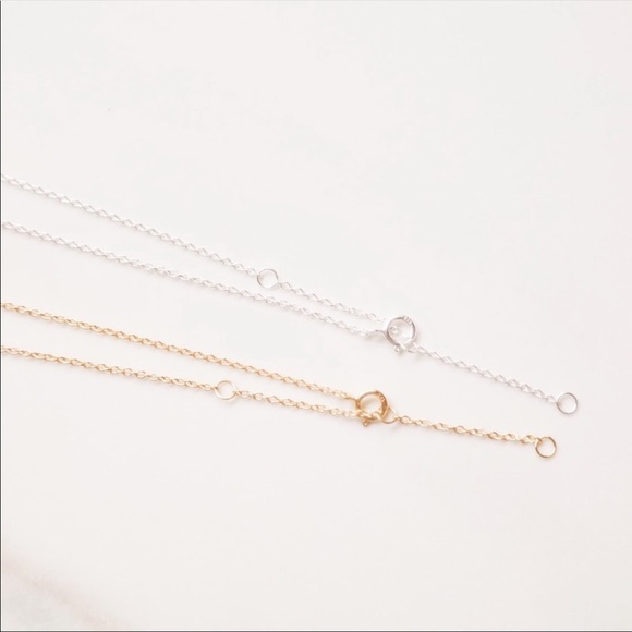 Anchor Necklace | 14k Gold Plated 925 Silver - Picture 7 of 8